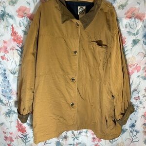 Vintage Men's Tan Military Field Jacket